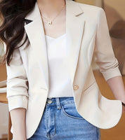 Blazer Casual Feminino – Look Seoul Minimal