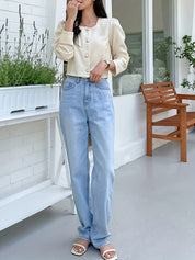 Blazer Feminino Curto – Look Seoul Elegance