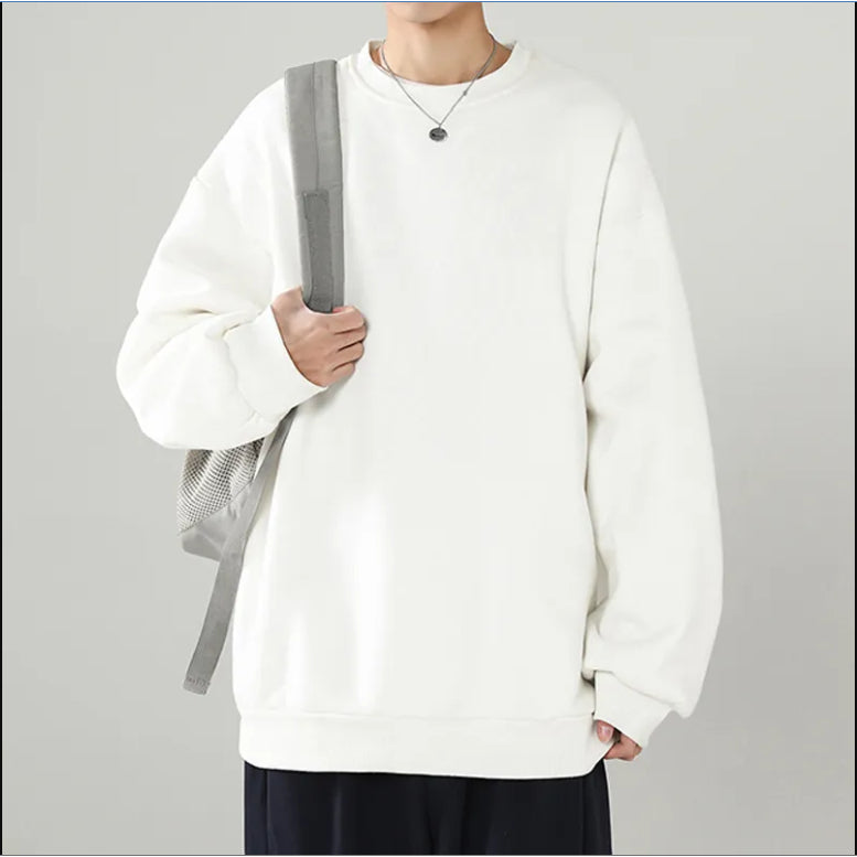 Moletom Gola Redonda Liso Street Casual Trap Skatista Tendencia