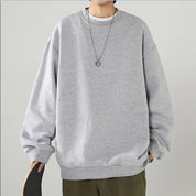 Moletom Gola Redonda Liso Street Casual Trap Skatista Tendencia