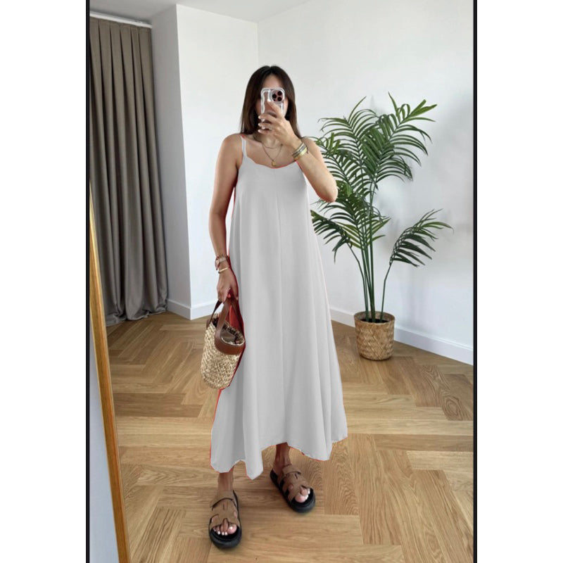 Vestido Duna Longo Air Flow com alça regulável