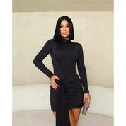 Conjunto Body e Saia Feminino | Manga longa | Frio e noite | Um Arraso