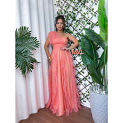 vestido com brilho ideal para casamentos .convidadas.formandas .fe9sta de gala (Grbt)