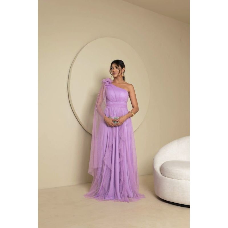 vestido brilhoso esmeralda elegante un hombro luxouso ideal para festas  madrinhas convidadas formandas noivas