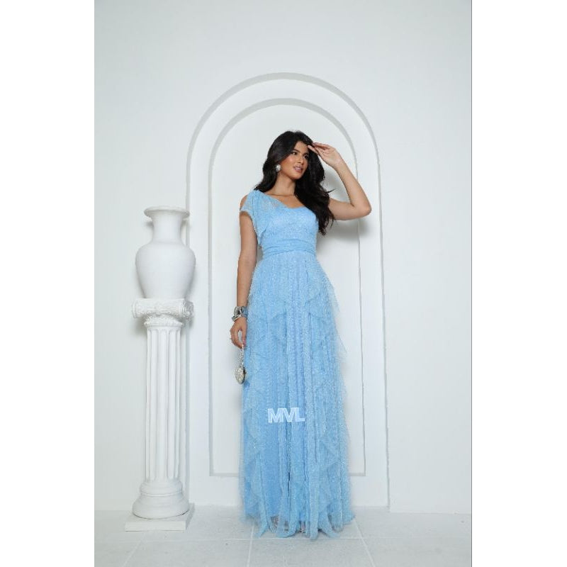 vestido com brilho ideal para casamentos .convidadas.formandas .fe9sta de gala (Grbt)