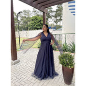 vestido brilhoso tamanho GG ideal para todo tipo de Festas