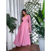 vestido maria tule liso ideal para casamentos.comvidadas.festa de gala con ótimo caimento.