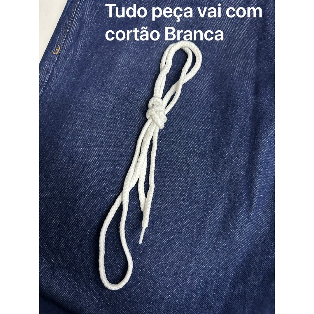 Calça Jeans Balão Bag perna larga C/CORDAO estilo skatista Top-Y.L