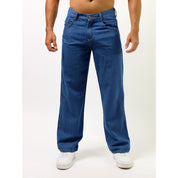 Calça Jeans Balão Bag perna larga C/CORDAO estilo skatista Top-Y.L
