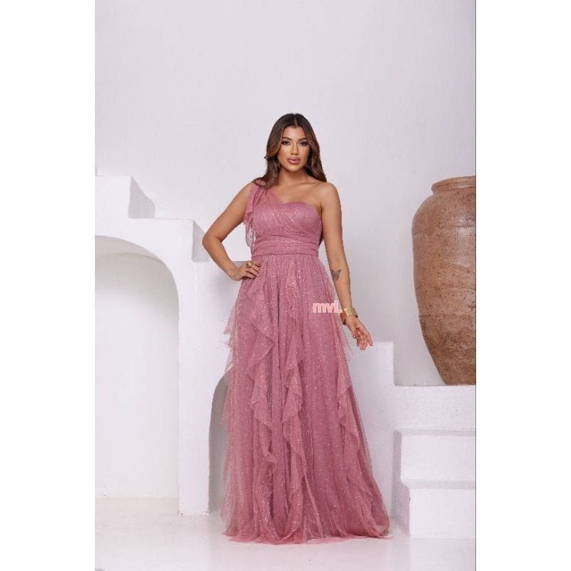 vestido com brilho ideal para casamentos .convidadas.formandas .fe9sta de gala (Grbt)