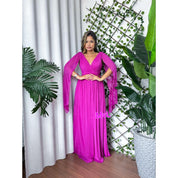 vestido maria tule liso ideal para casamentos.comvidadas.festa de gala con ótimo caimento.