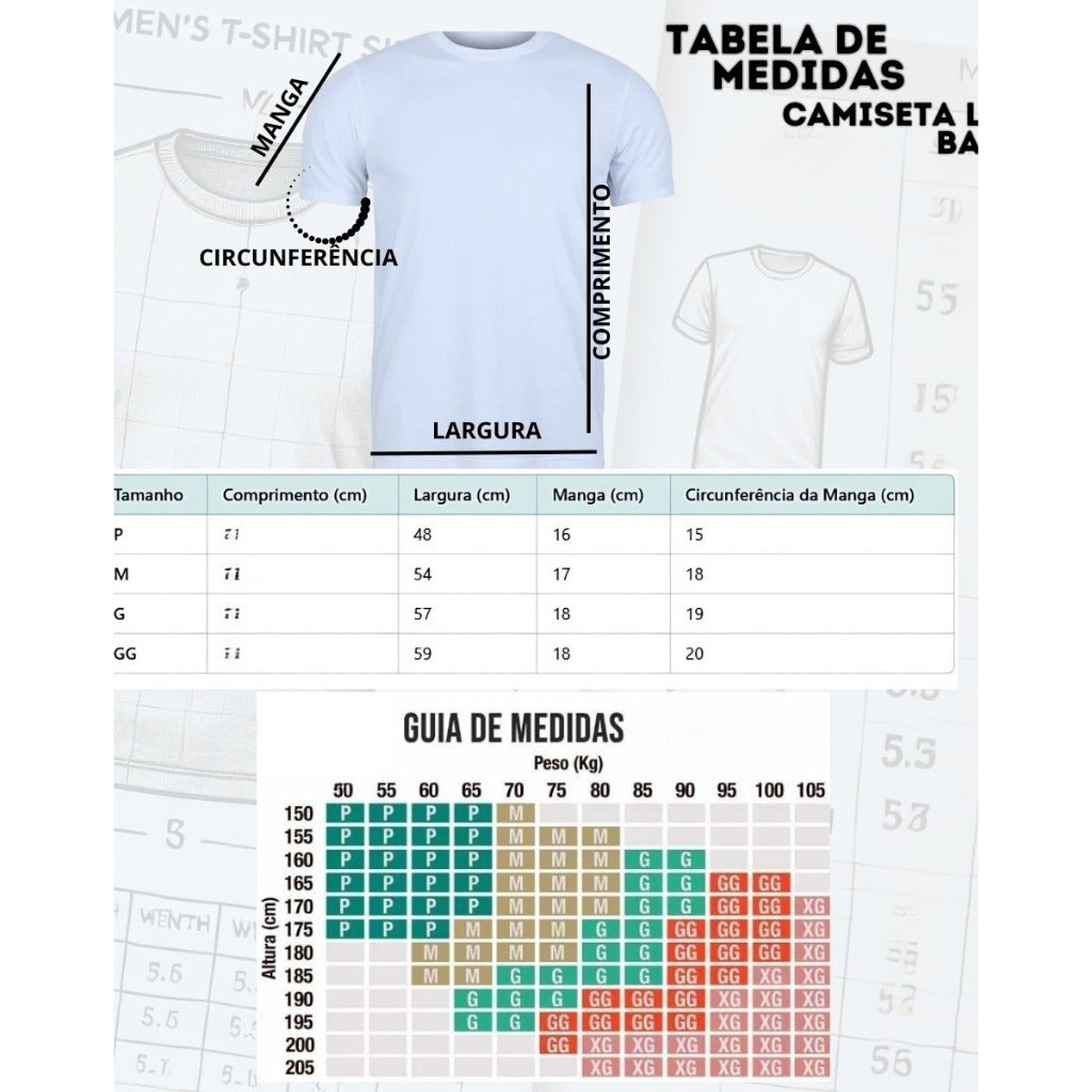 T-shirt Unissex Lisa 100% Algodão Estilo Soltinha Casual Verão Figa Coração