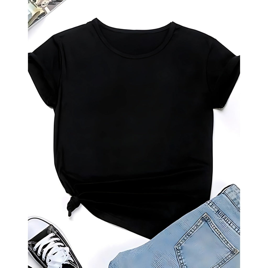 T-shirt Unissex Lisa 100% Algodão Estilo Soltinha Casual Verão Figa Coração