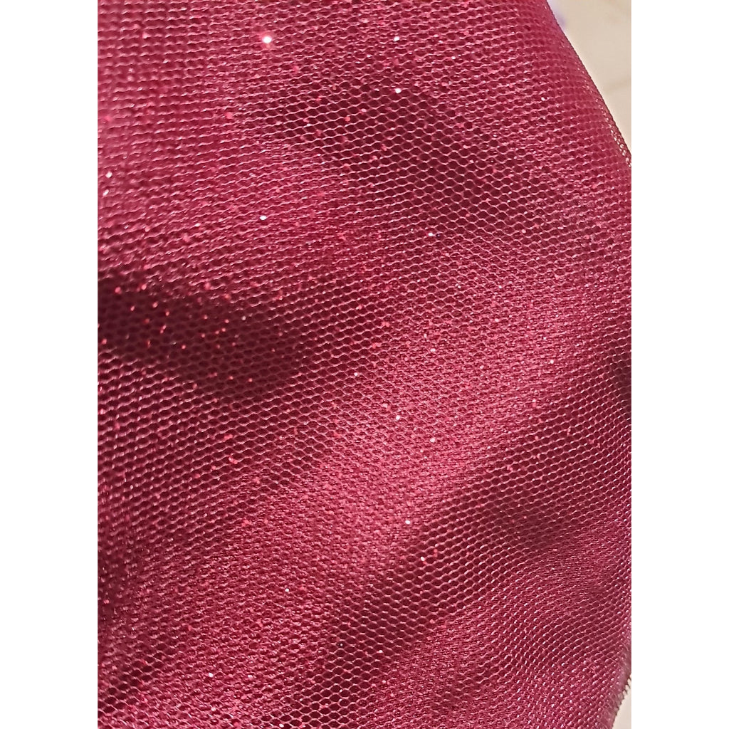Vestido de Festa Feminina Luxo com Brilho e Manga Longa Madrinha, Formatura, Casamento e Convidadas
