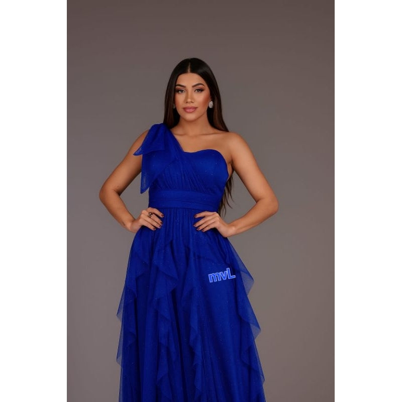 vestido com brilho ideal para casamentos .convidadas.formandas .fe9sta de gala (Grbt)