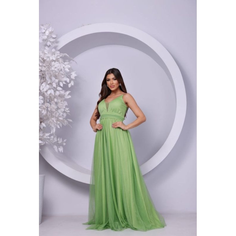 vestido natasha alça con decote v para festas formandas madrinhas convidadas brilhoso