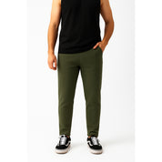 Calça Linho Leve Bege Masculina Praia Cordão Ajustável Premium Alta Qualidade