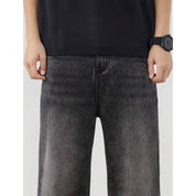 Calça Balão Masculina Reta Baggy Estilo Rua Com Ajuste Moda Skate Tamanho