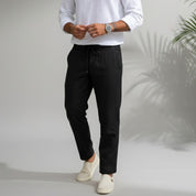 Calça Masculina de Linho Premium Alfaiataria Casual Leve Confortável Ideal Praia, Festa, Carnaval