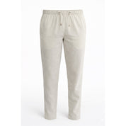 Calça Masculina de Linho Premium Alfaiataria Casual Leve Confortável Ideal Praia, Festa, Carnaval