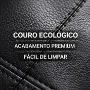 Jaqueta de Couro Masculina Slim Resistente Forrada Luxo
