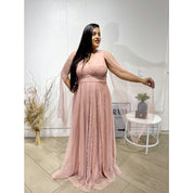 vestido brilhoso tamanho GG ideal para todo tipo de Festas