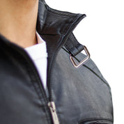 Jaqueta De Couro Masculina Casaco Blusa De Frio Corta Vento Impermeavel