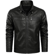 Jaqueta De Couro Masculina Casaco Blusa De Frio Corta Vento Impermeavel