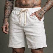 Short Masculino Linho Premium – Leve, Fresco e Confortável – Casual/Social – Verão 2026 |Kits com Melhor Custo-Benefício