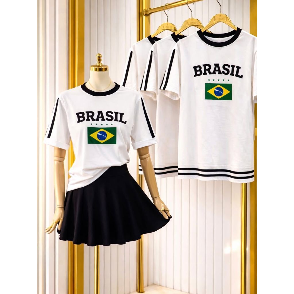 Max Blusão Feminino Do Brasil Estilo Virginia Lançamento Tendência Copa 2026