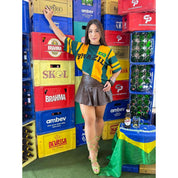 Max Blusão Feminino Do Brasil Estilo Virginia Lançamento Tendência Copa 2026