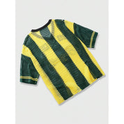 Blusa do Brasil Camisa Masculina Tricô  Estilosa Copa do Mundo Verde Amarelo Seleção Brasileira