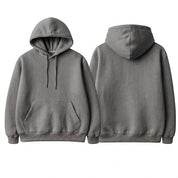 Moletom Canguru Street Liso Casual, Blusa Premium Unissex para Frio Inverno - Envio Imediato