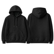 Moletom Canguru Street Liso Casual, Blusa Premium Unissex para Frio Inverno - Envio Imediato