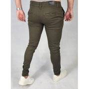 Kit Calça Sarja Masculina Premium Com Elastano Sport Fino