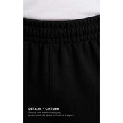 Calça Moletom Unissex Reta Flanelada Confortável
