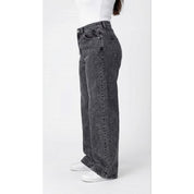 Calça Feminina Wide Leg 36 ao 48 Balão Baggy Boca Larga Estonado Moda Feminina Streetwear 100% Algodão Direto da Fábrica
