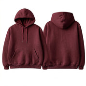 Moletom Canguru Street Liso Casual, Blusa Premium Unissex para Frio Inverno - Envio Imediato