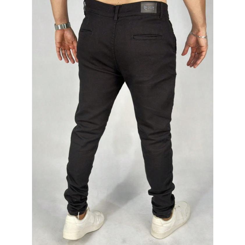 Kit Calça Sarja Masculina Premium Com Elastano Sport Fino