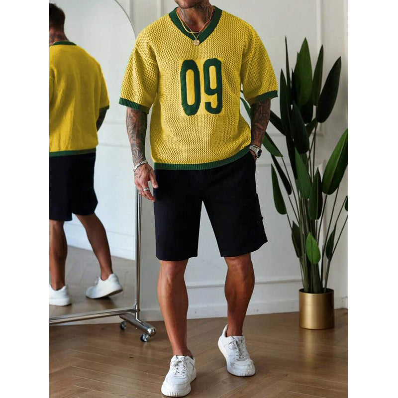 Blusa Camisa Masculina Brasil Suéter Tricô Premium Copa do Mundo Verde Amarelo Seleção Brasileira