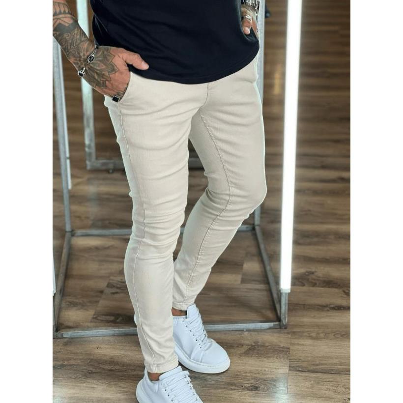 Kit Calça Sarja Masculina Casual Esporte Fino Conforto e Elegância