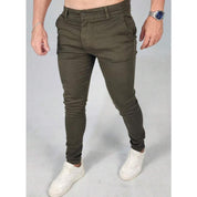 Kit Calça Sarja Masculina Premium Com Elastano Sport Fino