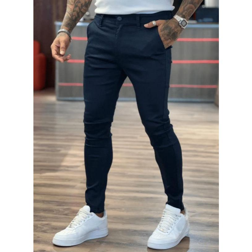 Kit Calça Sarja Masculina Casual Esporte Fino Conforto e Elegância