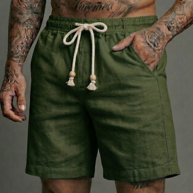 Short Masculino Linho Premium – Leve, Fresco e Confortável – Casual/Social – Verão 2026 |Kits com Melhor Custo-Benefício