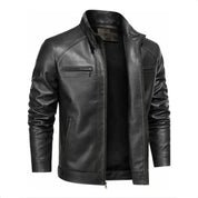Jaqueta De Couro Masculino Slim Resistente Frio Inverno