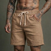 Short Masculino Linho Premium – Leve, Fresco e Confortável – Casual/Social – Verão 2026 |Kits com Melhor Custo-Benefício