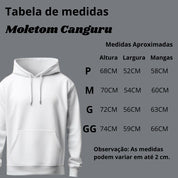 Moletom Canguru Street Liso Casual, Blusa Premium Unissex para Frio Inverno - Envio Imediato