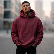 Moletom Canguru Street Liso Casual, Blusa Premium Unissex para Frio Inverno - Envio Imediato