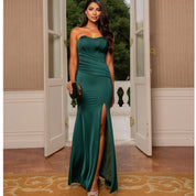 Vestido Longo Festa Formal Feminino Modelo Sereia Com Mini Capa em Tecido Malha Trilobal Tam P ,M ,G