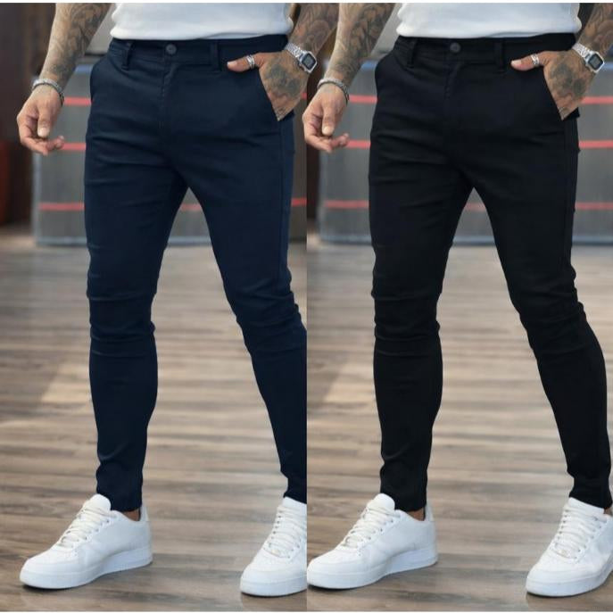 Kit Calça Sarja Masculina Casual Esporte Fino Conforto e Elegância